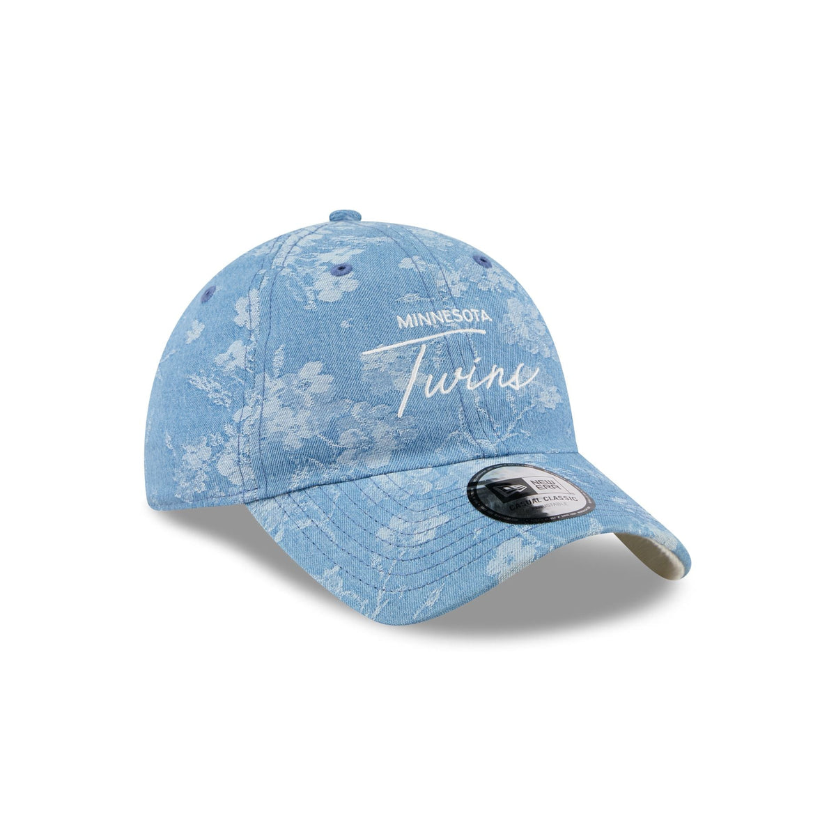 Minnesota Twins Blue Leaves Casual Classic Adjustable Hat