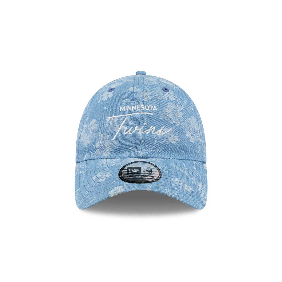 Minnesota Twins Blue Leaves Casual Classic Adjustable Hat