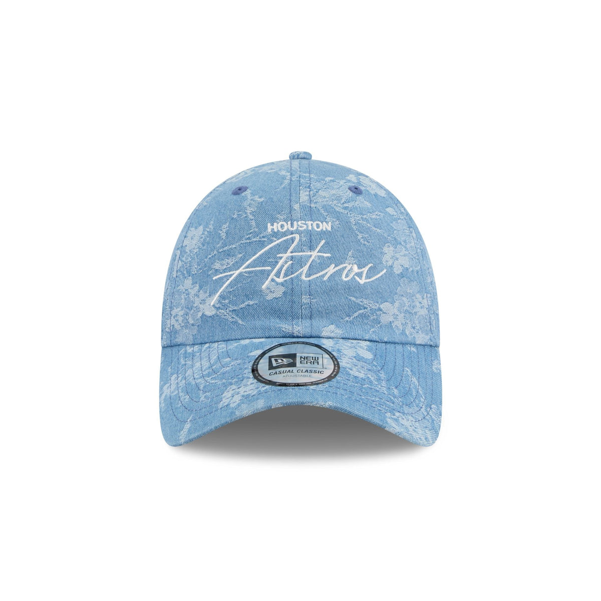 Houston Astros Blue Leaves Casual Classic Adjustable Hat