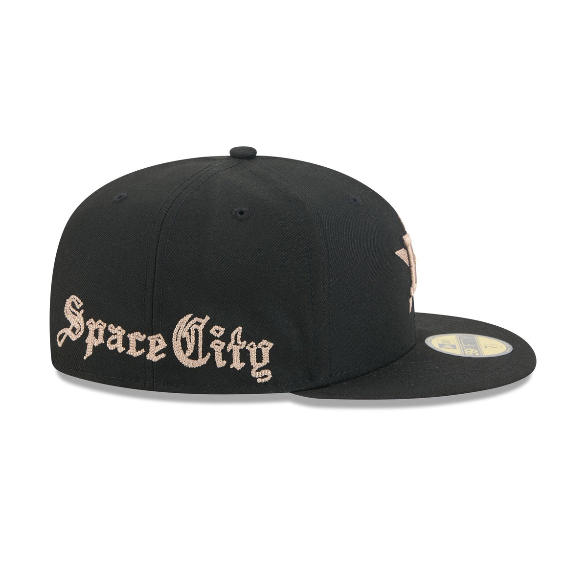 Houston Astros Gothic Lettering 59FIFTY Fitted Hat
