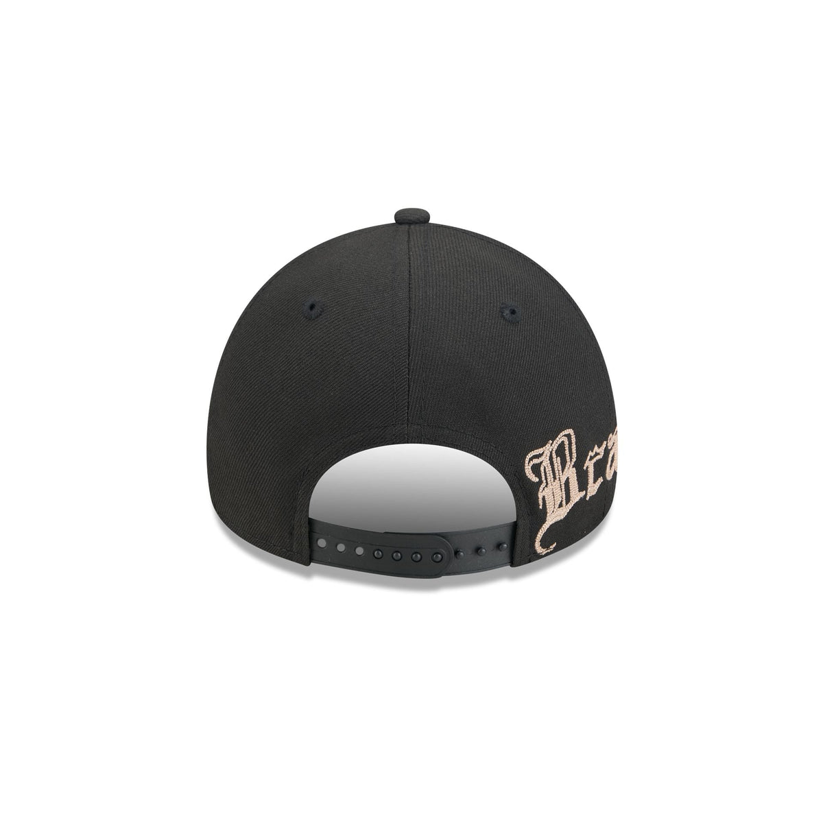 Atlanta Braves Gothic Lettering 9FORTY A-Frame Snapback Hat