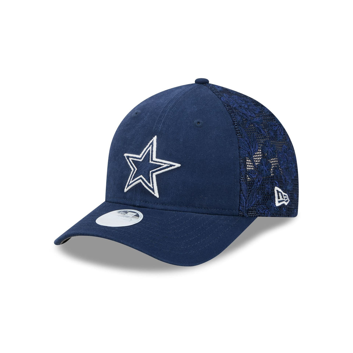 Dallas Cowboys Floral Mesh Women's 9FORTY M-Crown Trucker Hat