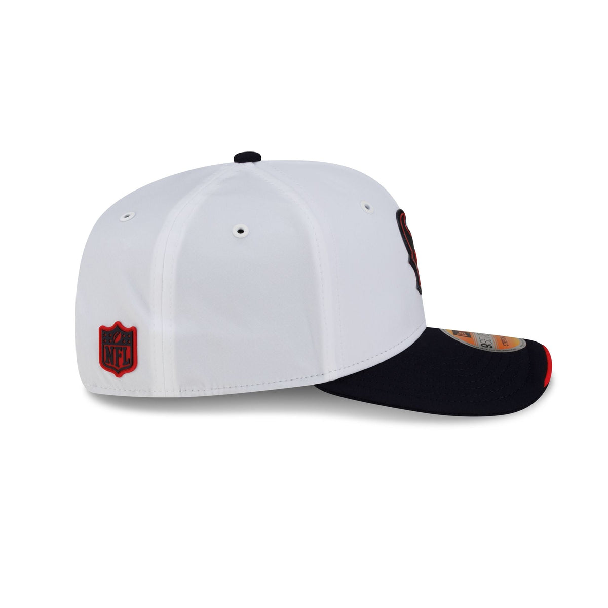 Houston Texans 2026 Sideline White 9SEVENTY Stretch-Snap Hat