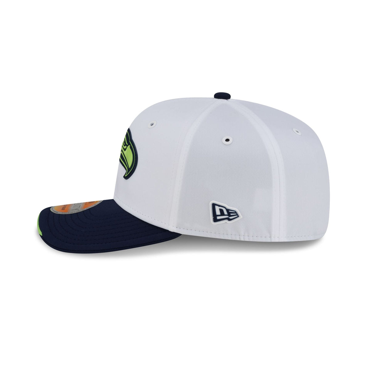 Seattle Seahawks 2026 Sideline White 9SEVENTY Stretch-Snap Hat