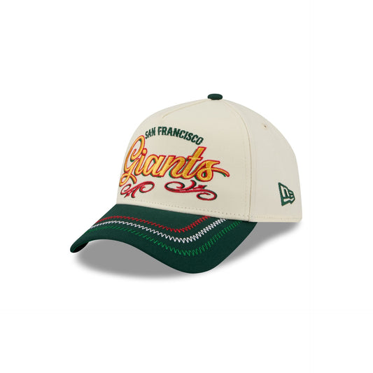 San Francisco Giants Cinco de Mayo Chrome White 9FORTY A-Frame Snapback Hat