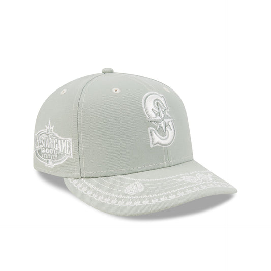 Seattle Mariners Everest Green Stitched 59FIFTY Fitted Hat