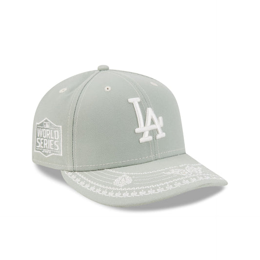 Los Angeles Dodgers Everest Green Stitched 59FIFTY Fitted Hat