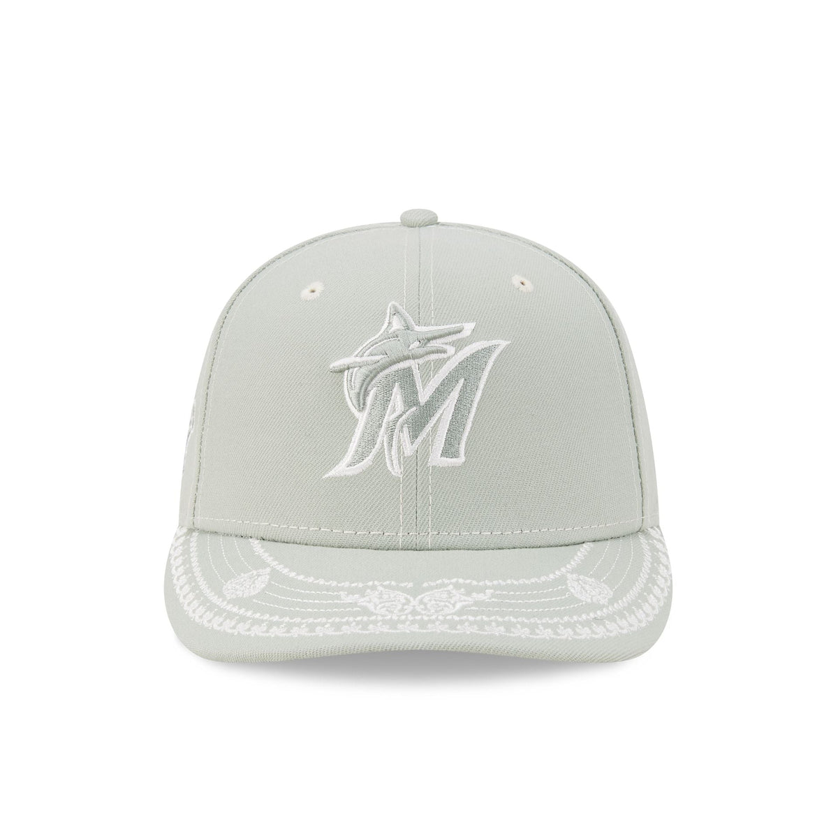 Miami Marlins Everest Green Stitched 59FIFTY Fitted Hat