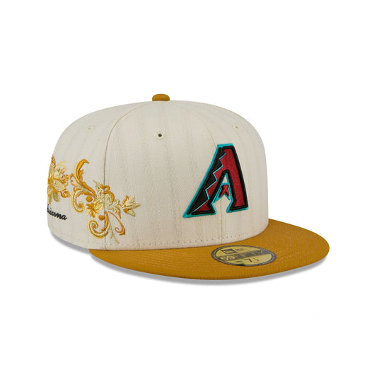 Arizona Diamondbacks Chrome Herringbone 59FIFTY Fitted Hat