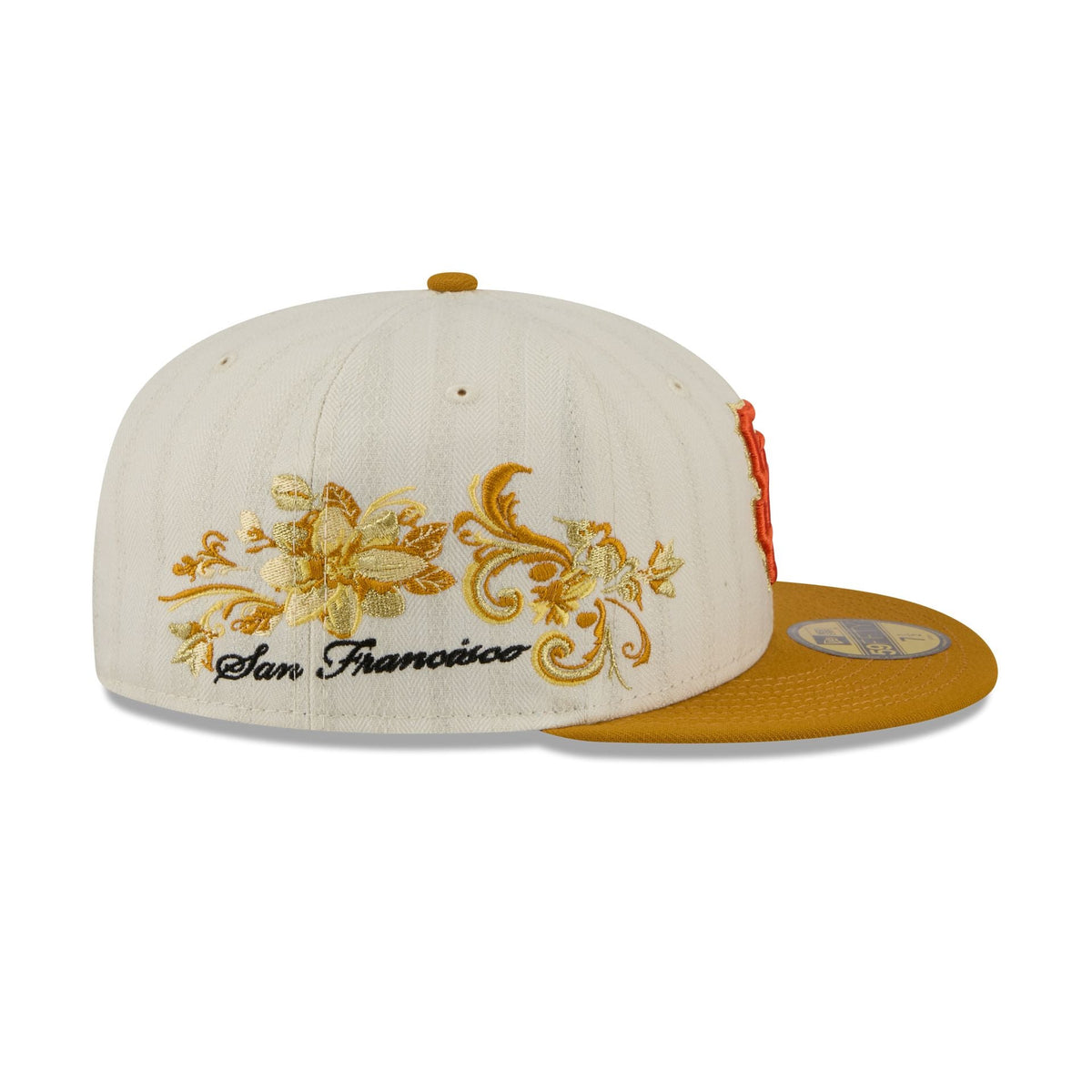 San Francisco Giants Chrome Herringbone 59FIFTY Fitted Hat