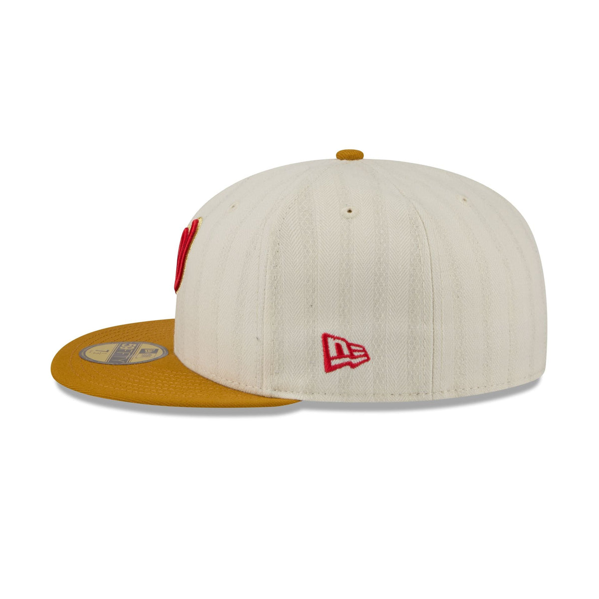 Washington Nationals Chrome Herringbone 59FIFTY Fitted Hat