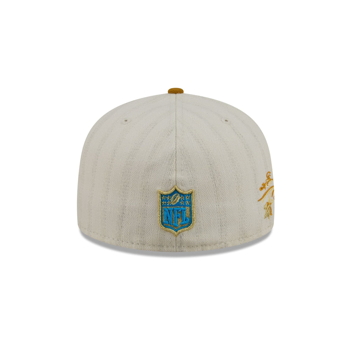 Carolina Panthers Chrome Herringbone 59FIFTY Fitted Hat