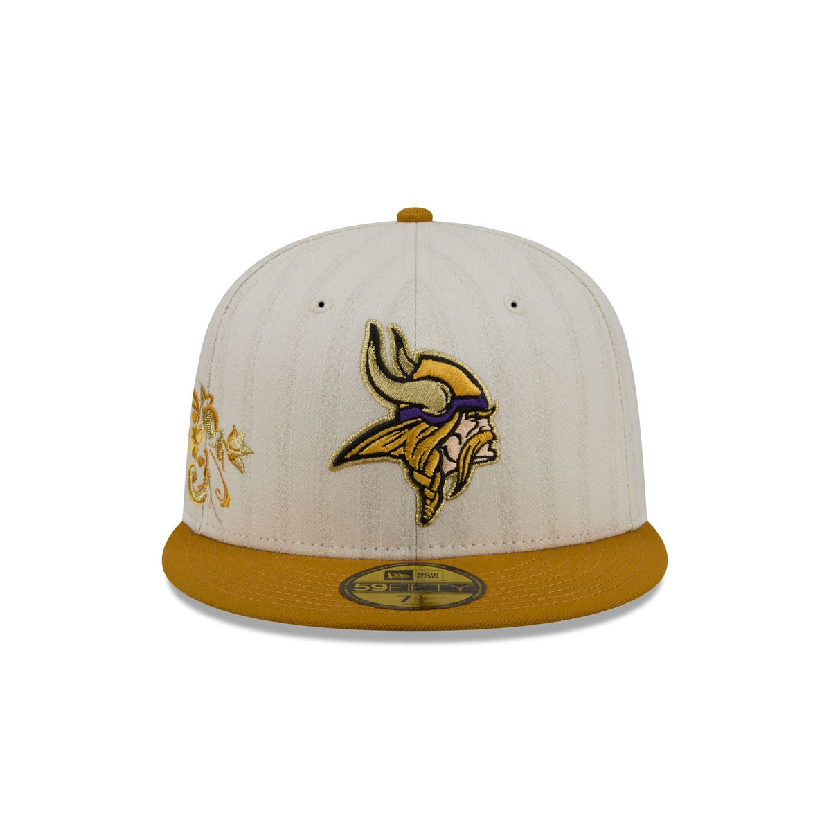 Minnesota Vikings Chrome Herringbone 59FIFTY Fitted Hat