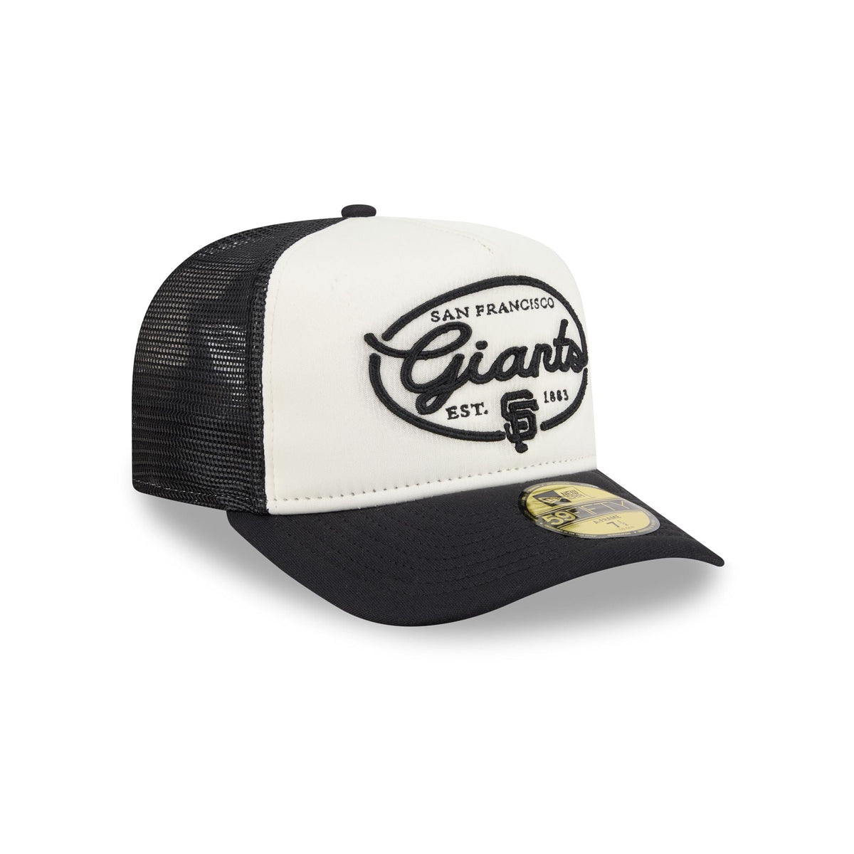 San Francisco Giants Chrome 59FIFTY Fitted Trucker Hat