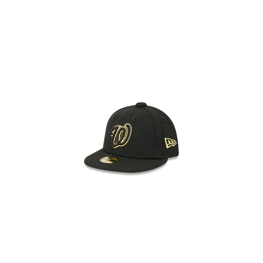 Washington Nationals Gold Logo Mini 59FIFTY Fitted Hat