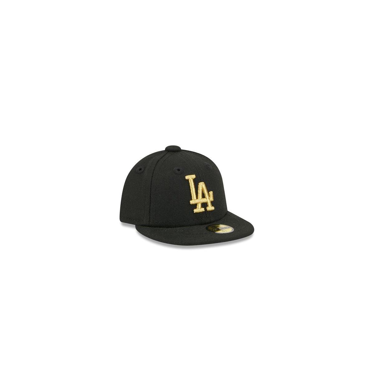 Los Angeles Dodgers Gold Logo Mini 59FIFTY Fitted Hat