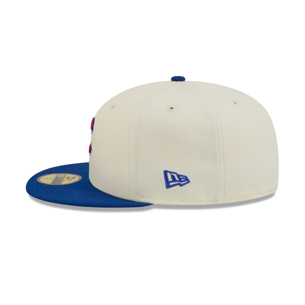 Chicago Cubs Chrome White Basic 59FIFTY Fitted Hat