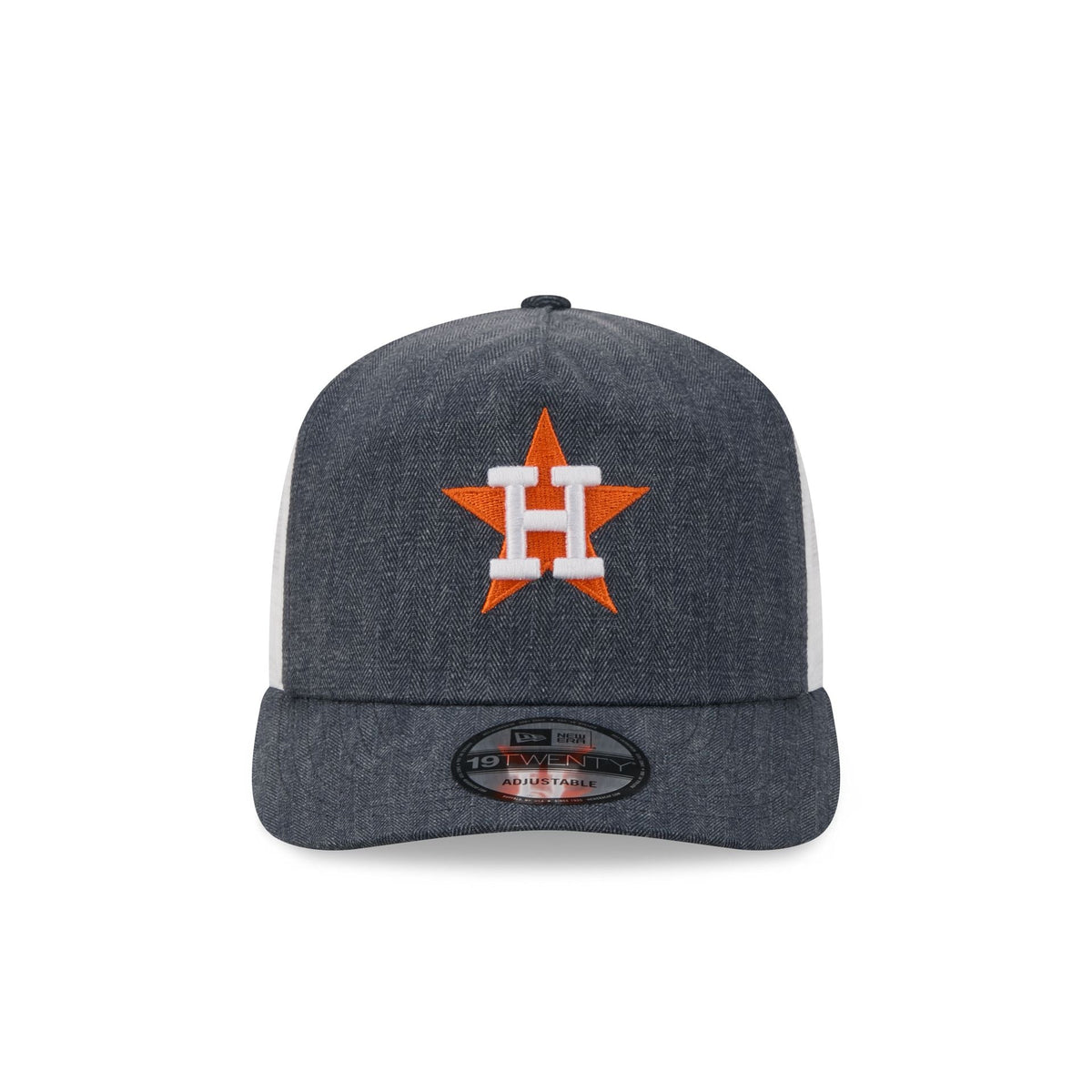 Houston Astros Herringbone Team Colors 19TWENTY Trucker Hat