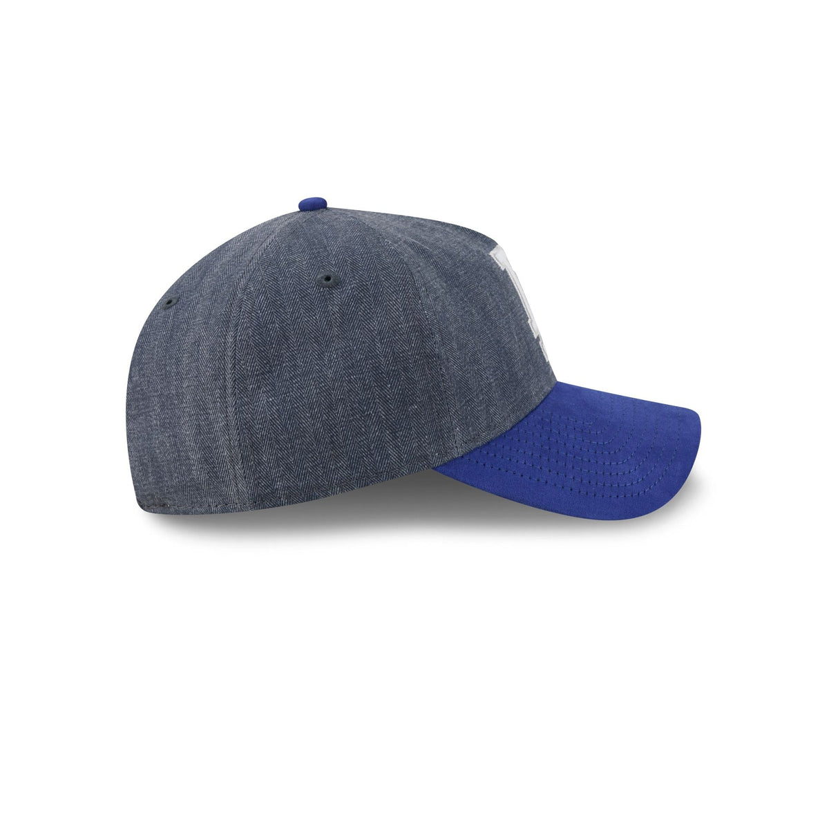 Los Angeles Dodgers Herringbone Team Colors 9TWENTY A-Frame Adjustable Hat