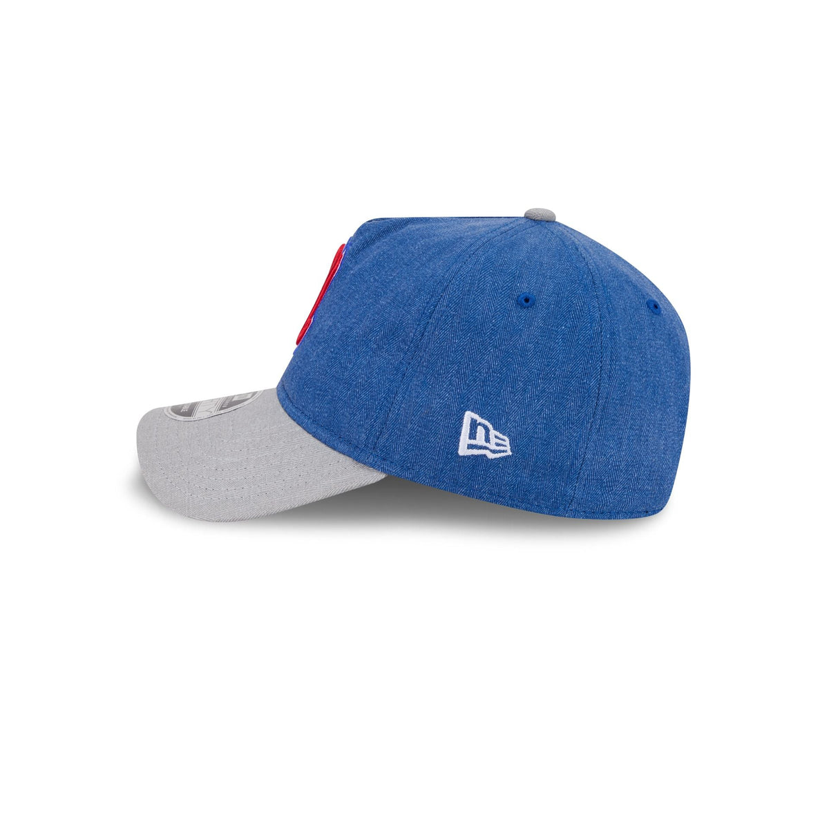 Atlanta Braves Herringbone Team Colors 9FORTY A-Frame Adjustable Hat