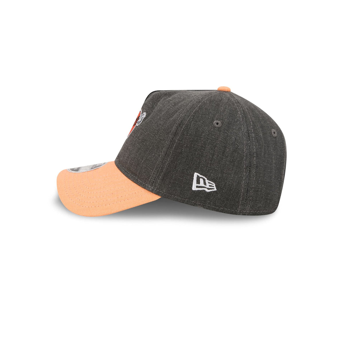 San Francisco Giants Herringbone Team Colors 9FORTY A-Frame Adjustable Hat