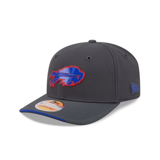 Buffalo Bills 2026 Sideline Gray 9SEVENTY Stretch-Snap Hat