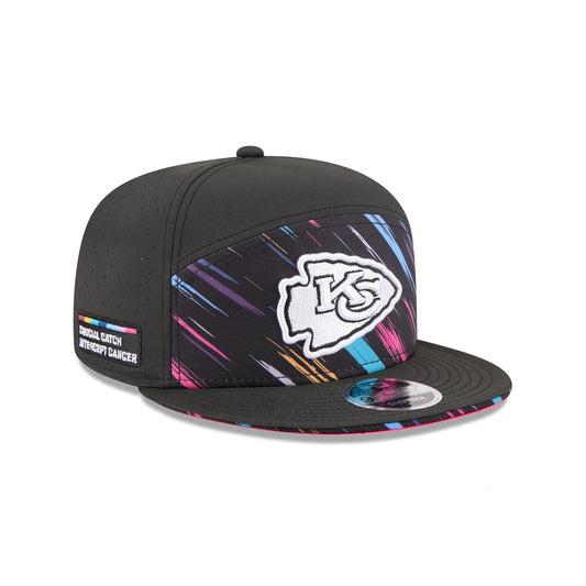 Kansas City Chiefs 2026 Crucial Catch Split Panel 9FIFTY Snapback Hat
