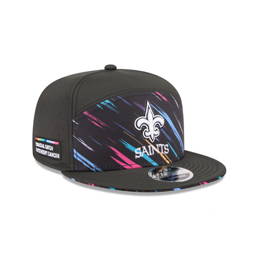 New Orleans Saints 2026 Crucial Catch Split Panel 9FIFTY Snapback Hat