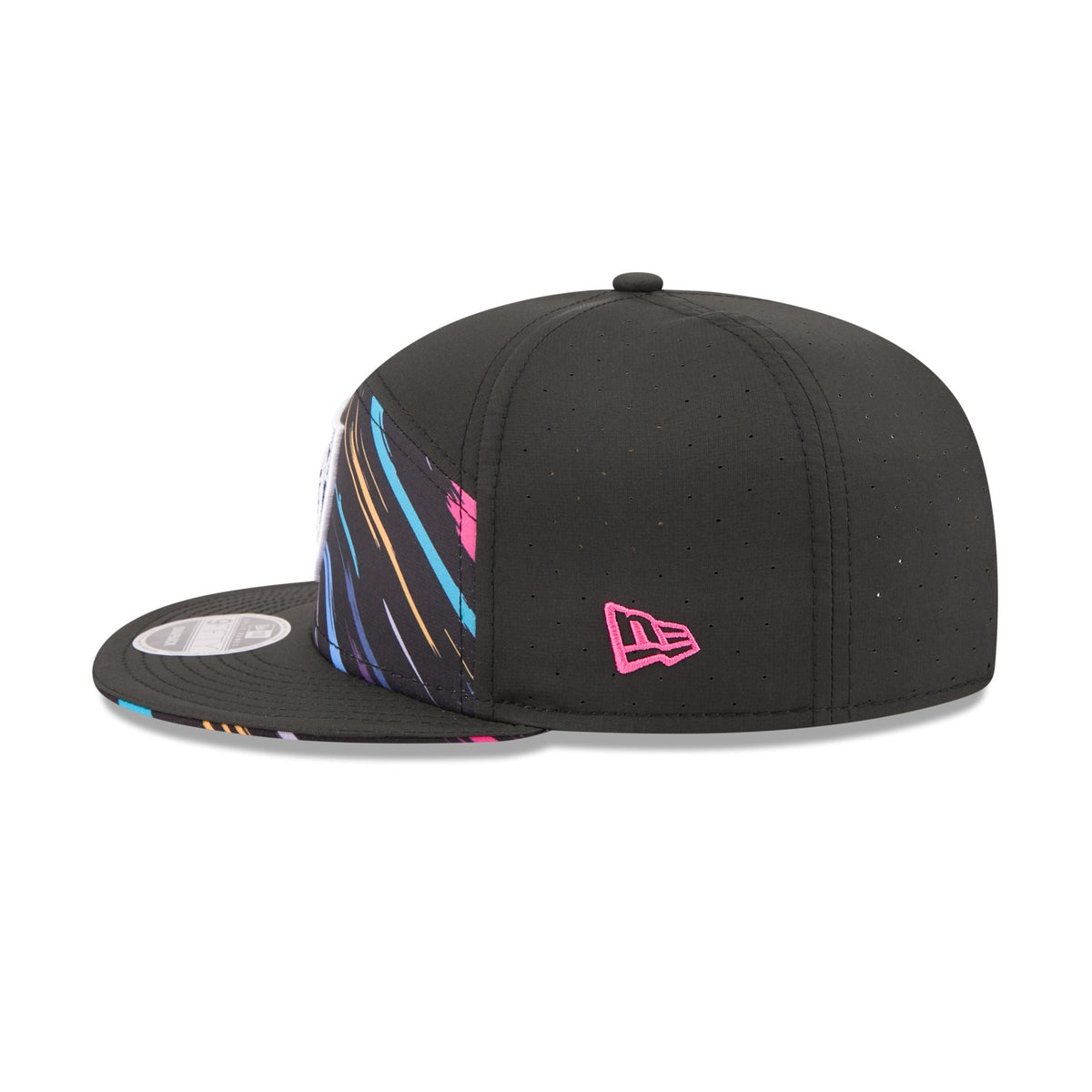 Las Vegas Raiders 2026 Crucial Catch Split Panel 9FIFTY Snapback Hat
