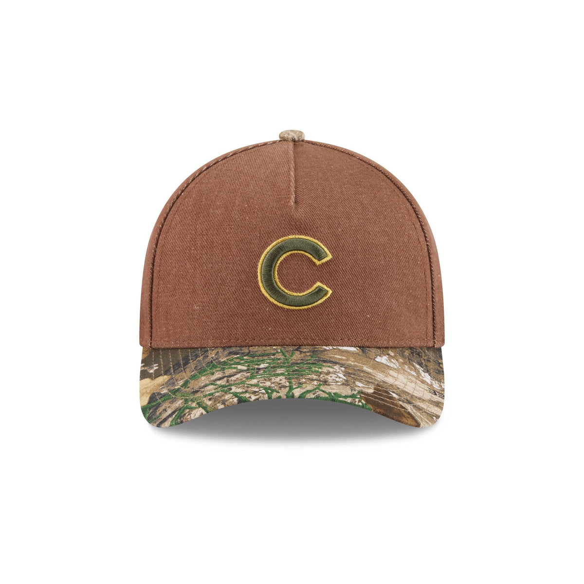 Chicago Cubs Camo Twill 9FORTY M-Crown A-Frame Snapback Hat