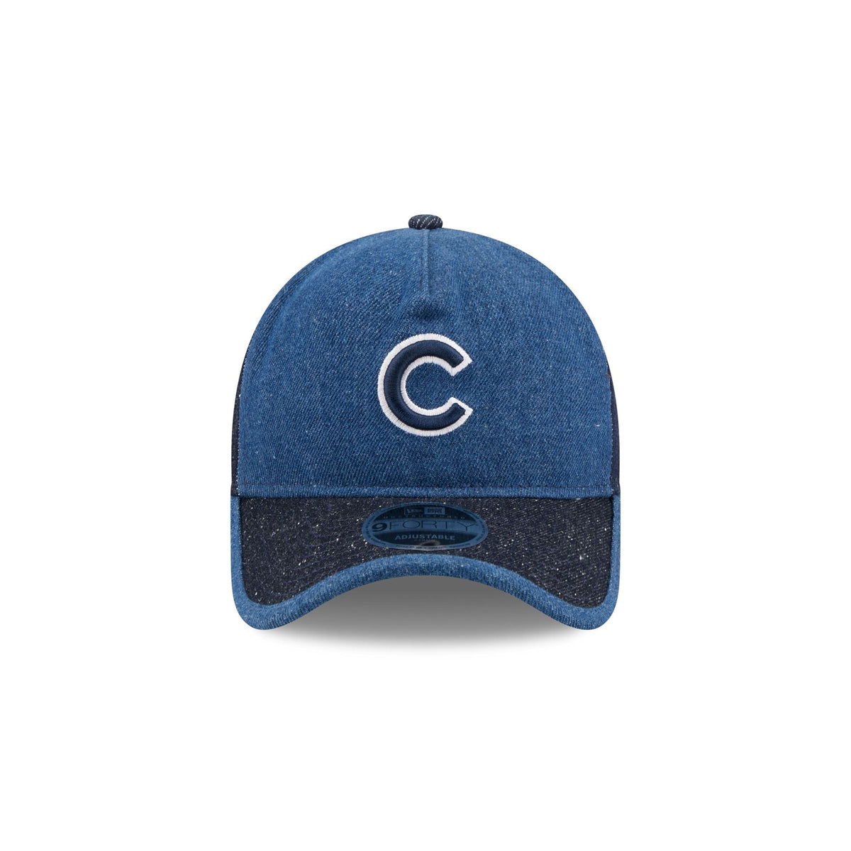 Chicago Cubs Multi-Panel Denim 9FORTY A-Frame Unstructured Adjustable Hat