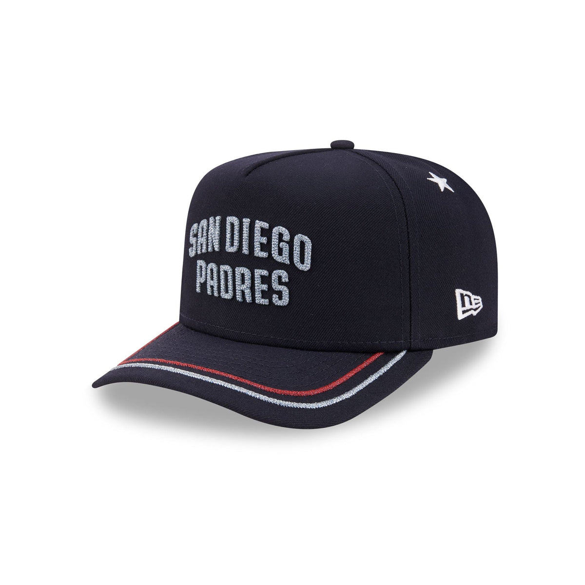 San Diego Padres All-Star Game Navy 59FIFTY A-Frame Fitted Hat