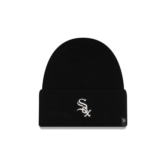 Chicago White Sox Cashmere Black Cuffless Knit Beanie Hat