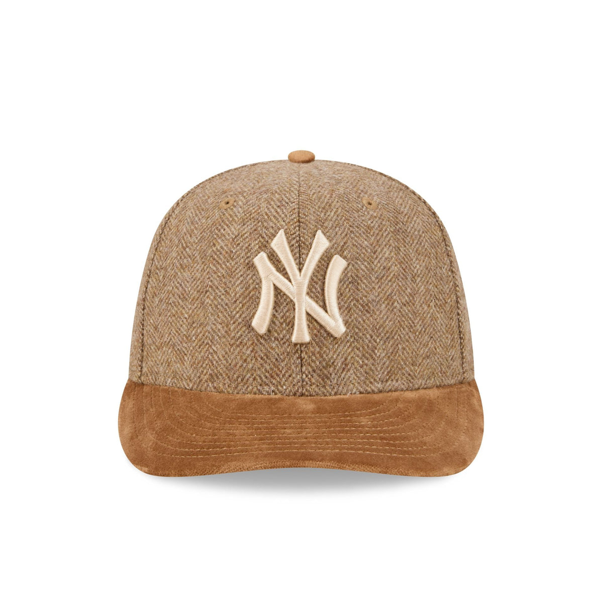 New York Yankees Moon Brisbane Moss Brown Visor 59FIFTY Fitted Hat
