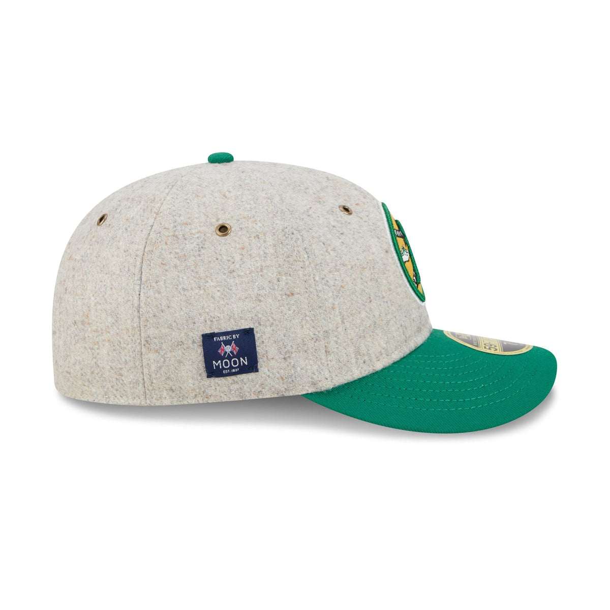 Athletics Moon Herringbone Retro Crown 59FIFTY Fitted Hat
