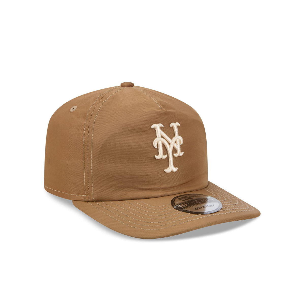 New York Mets Nylon Brown 19TWENTY Adjustable Hat