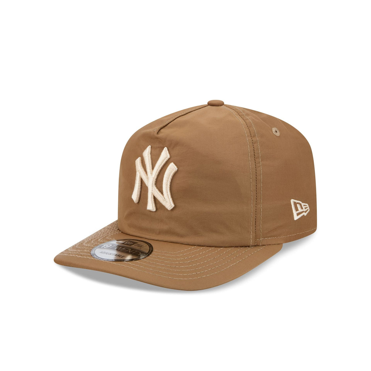 New York Yankees Nylon Brown 19TWENTY Adjustable Hat