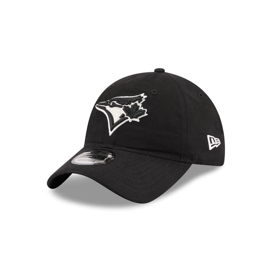 Toronto Blue Jays Nylon Black 9TWENTY Adjustable Hat