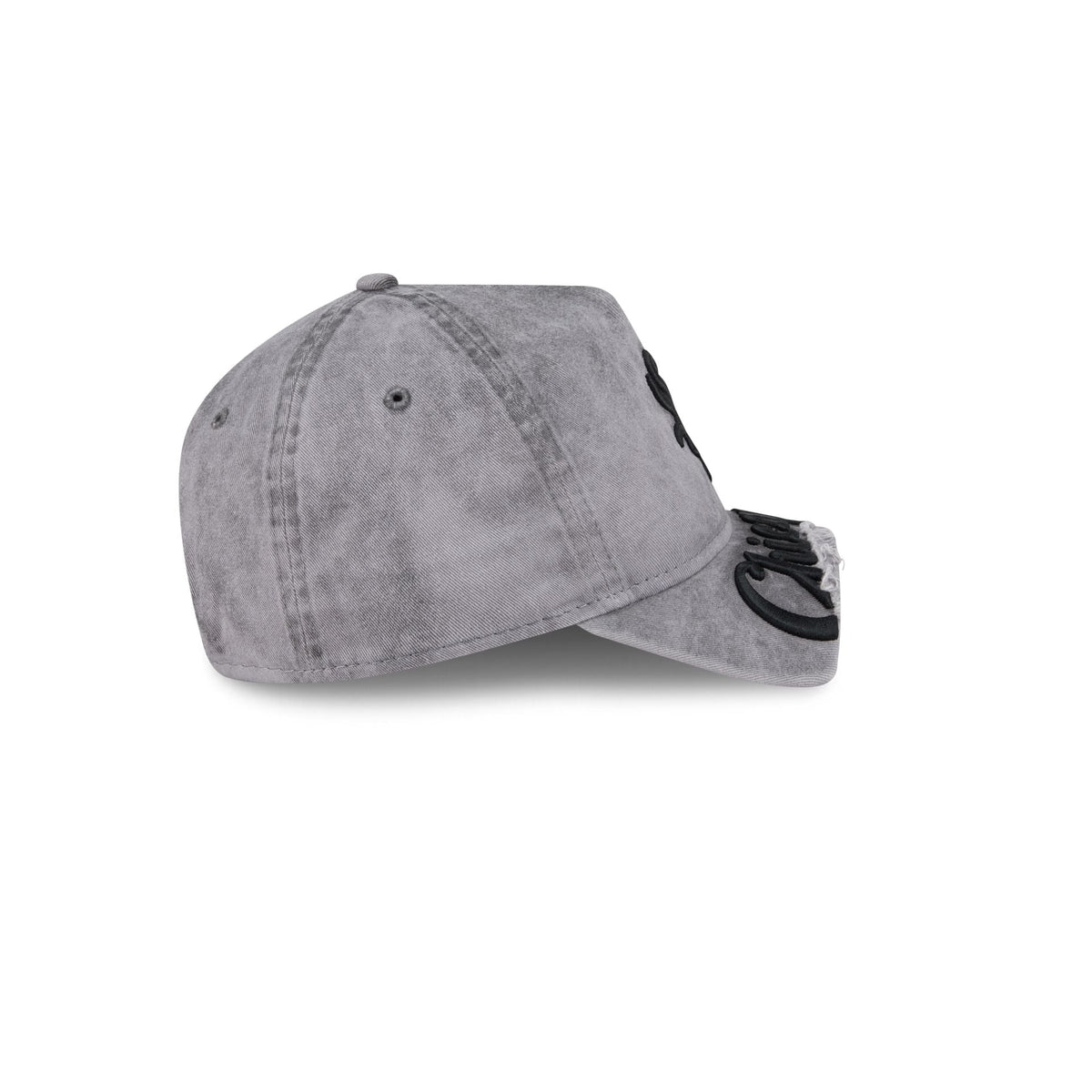 Chicago White Sox Tonal Gray 9FORTY A-Frame Unstructured Cut-Off Visor Snapback Hat