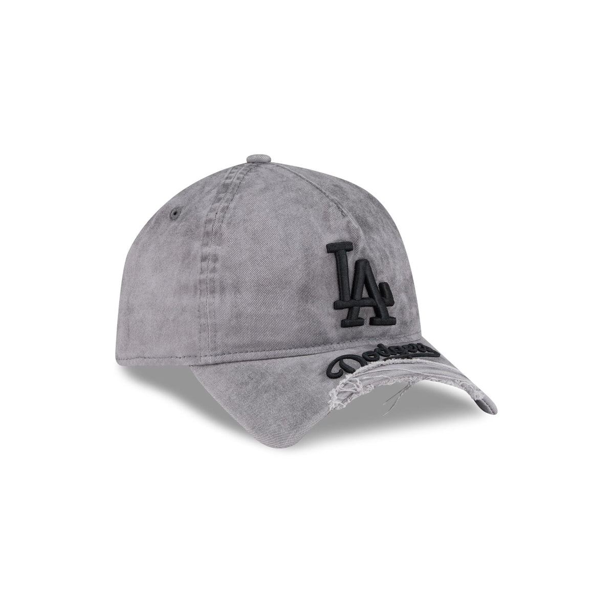 Los Angeles Dodgers Tonal Gray 9FORTY A-Frame Unstructured Cut-Off Visor Snapback Hat