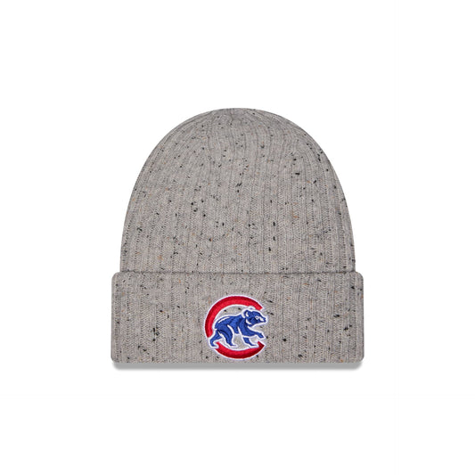 Chicago Cubs Speckled Cuff Knit Beanie Hat