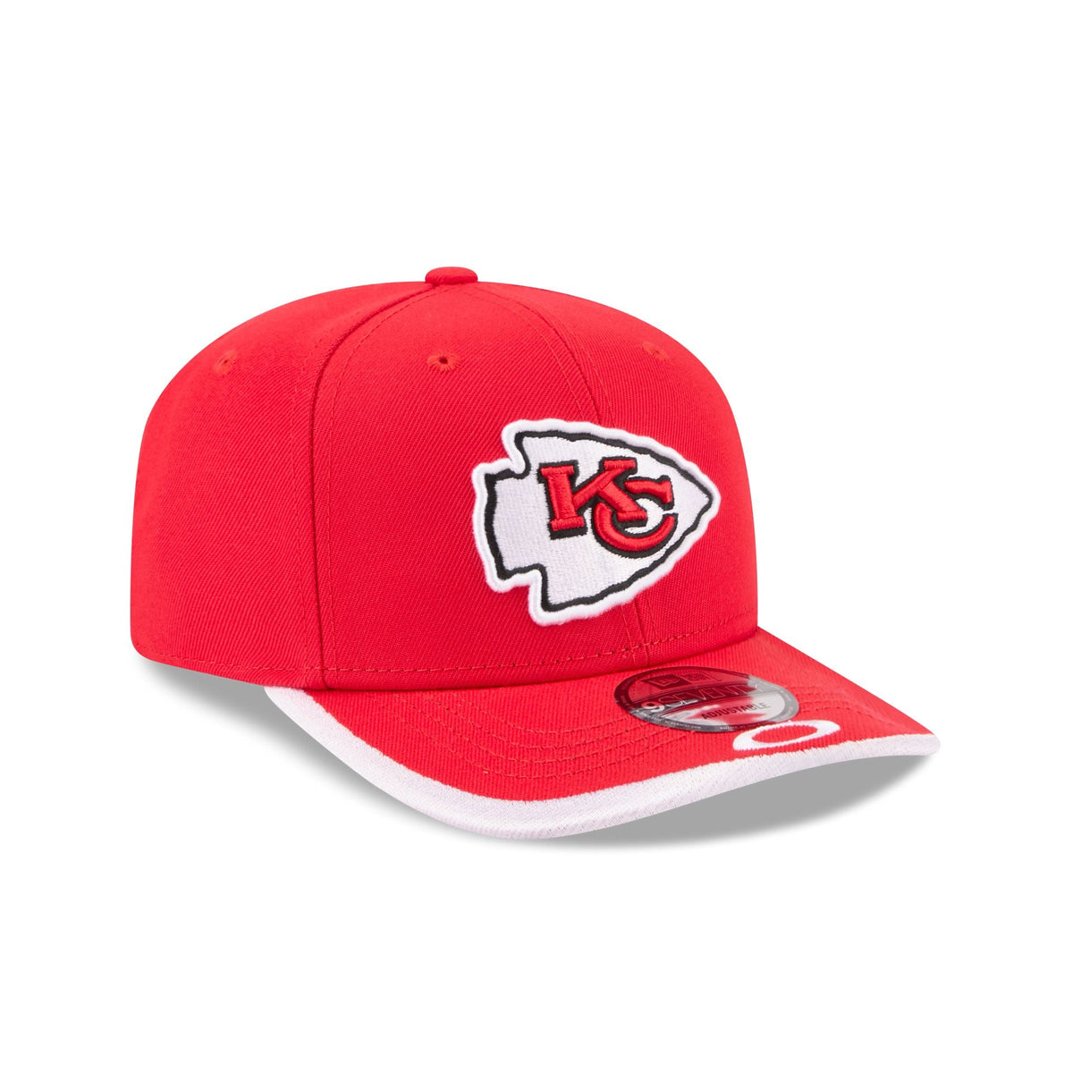 Oakley x Kansas City Chiefs Visor 9SEVENTY Stretch-Snap Hat