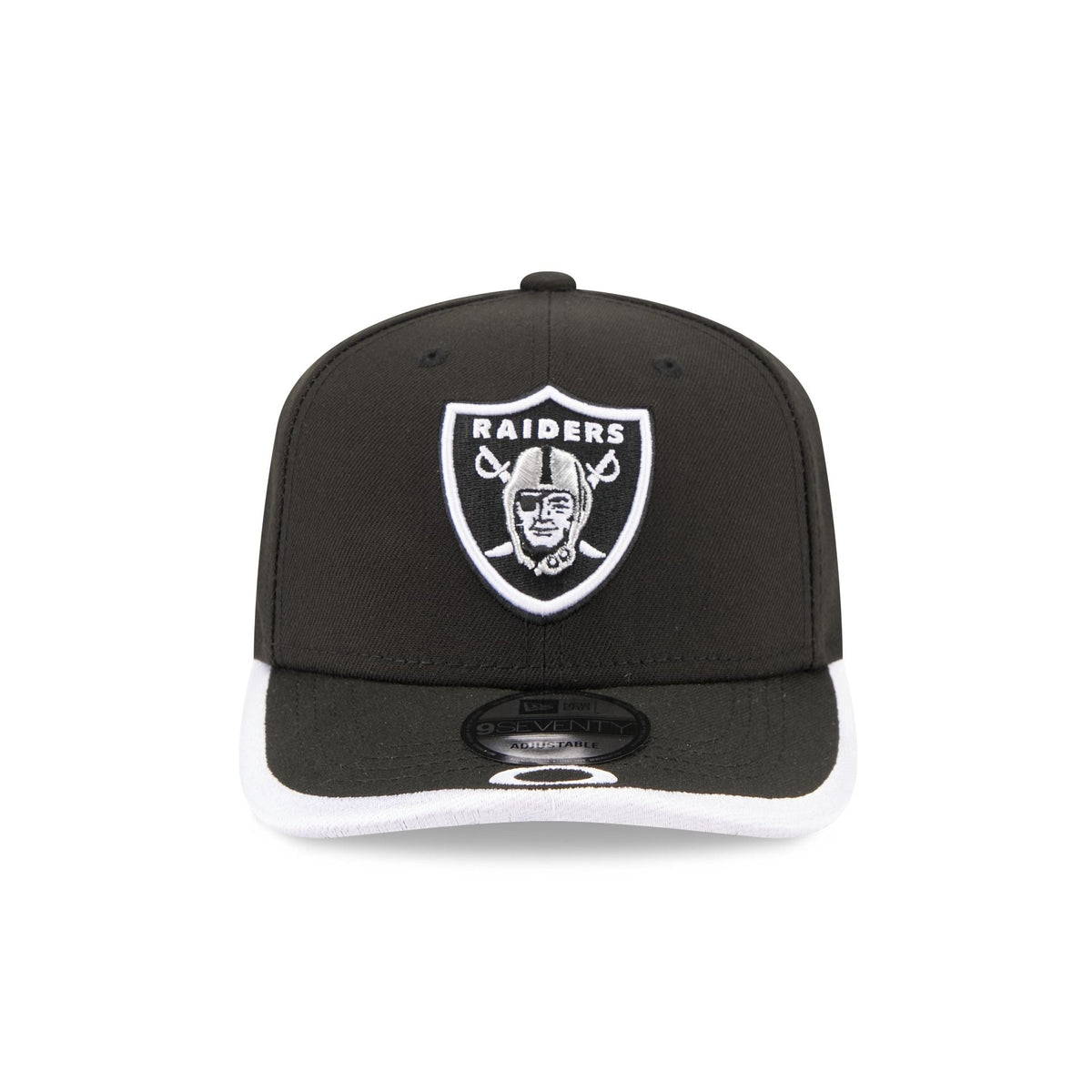 Oakley x Las Vegas Raiders Visor 9SEVENTY Stretch-Snap Hat