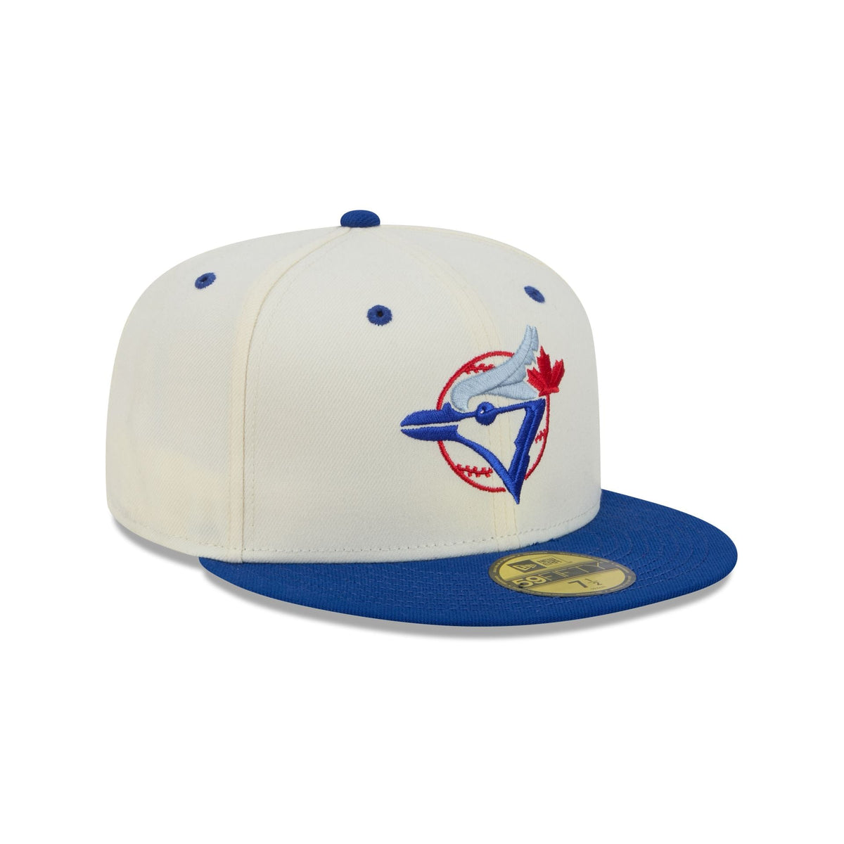 Lost & Found x Toronto Blue Jays Chrome White 59FIFTY Fitted Hat