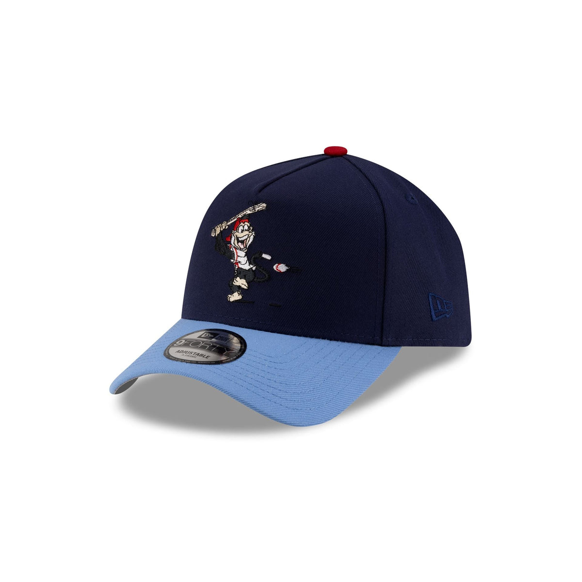 Los Angeles Angels Mascot Light Navy 9FORTY A-Frame Snapback Hat