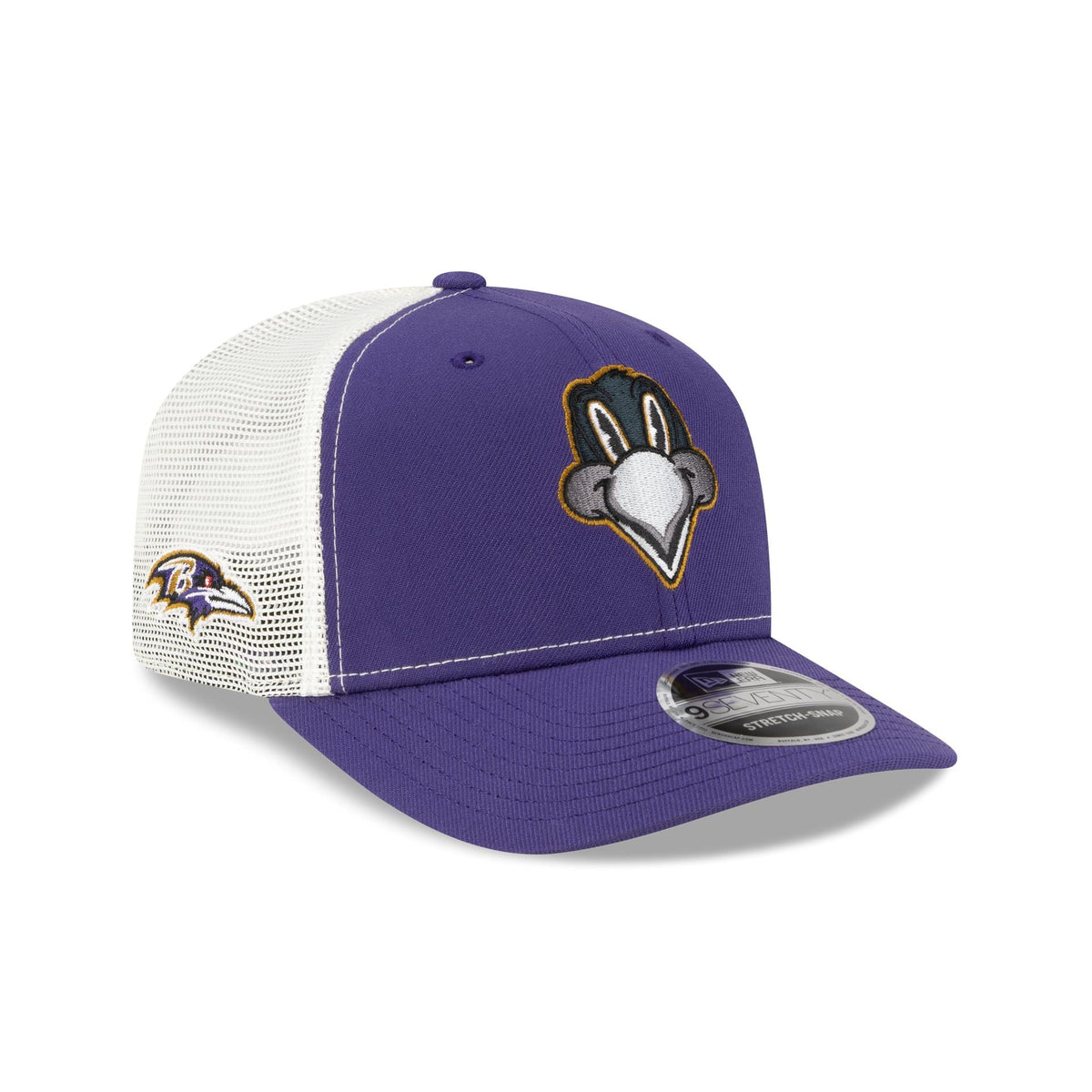 Baltimore Ravens Mascot 9SEVENTY Trucker Hat