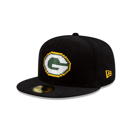 Just Caps NFL Pixelated Green Bay Packers 59FIFTY Fitted Hat