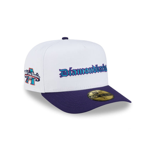 Just Caps Gothic Script Arizona Diamondbacks 59FIFTY A-Frame Fitted Hat