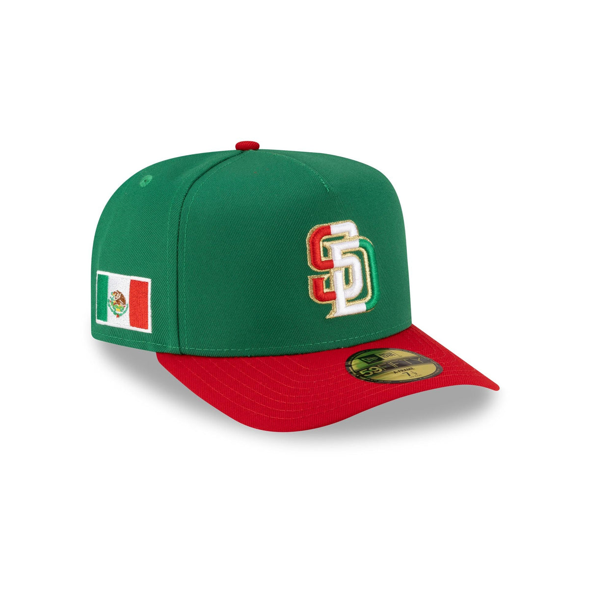 Just Caps Cinco de Mayo San Diego Padres 59FIFTY A-Frame Fitted Hat