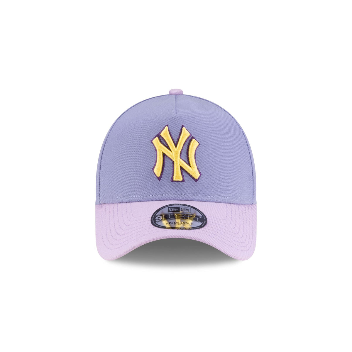 New York Yankees Lavender Pink 9FORTY A-Frame Snapback Hat